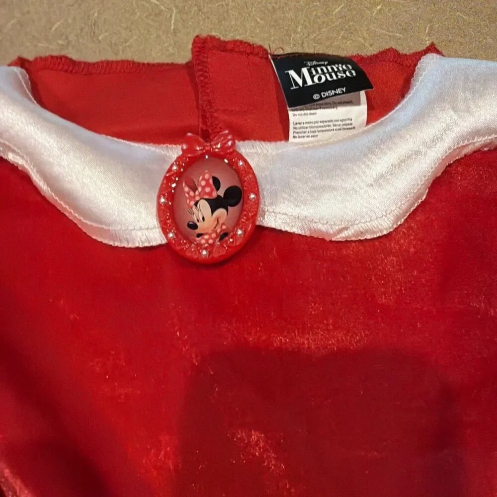 Kids Girls Size Small 6 / 6X Disney Minnie Mouse Halloween Costume Dress Up New